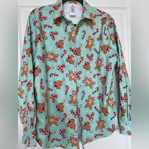 Disney gingerbread top. Never worn, in two sizes, medium and extra large.